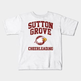 Sutton Grove High School Cheerleading (Variant) Kids T-Shirt